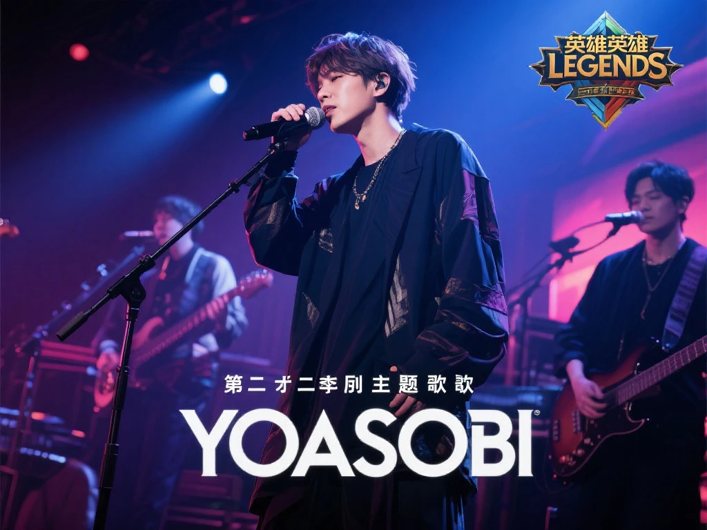 YOASOBI主唱献声《英雄联盟》第二季主题曲，燃爆期待！